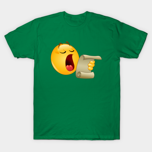 Making an Announcement Emoji Emoticon Emoji TShirt TeePublic